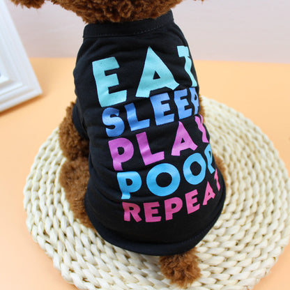 Stylish Polyester Dog T-shirt for All Breeds