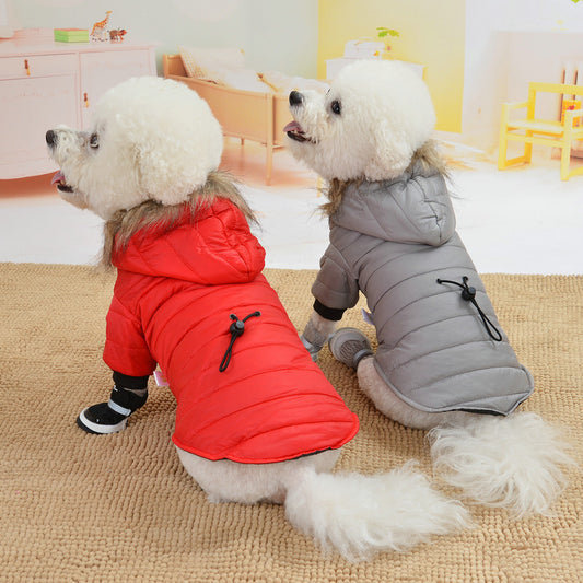 Winter Pet Jacket Warm Padded Dog Coat