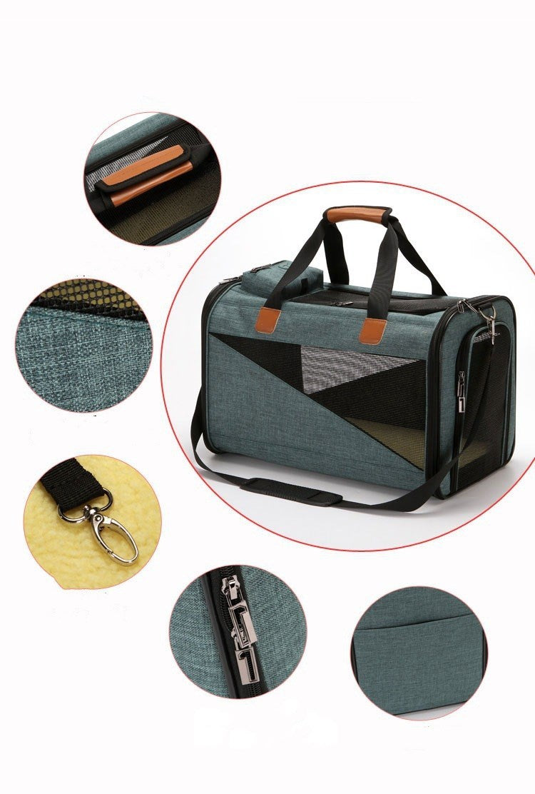 Fashionable folding pet bag