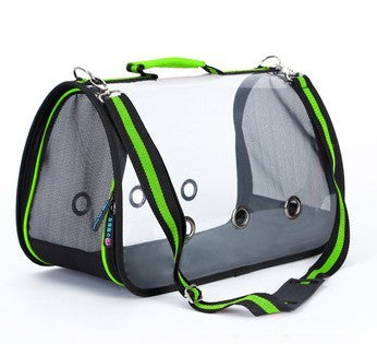 Transparent pet portable Messenger bag