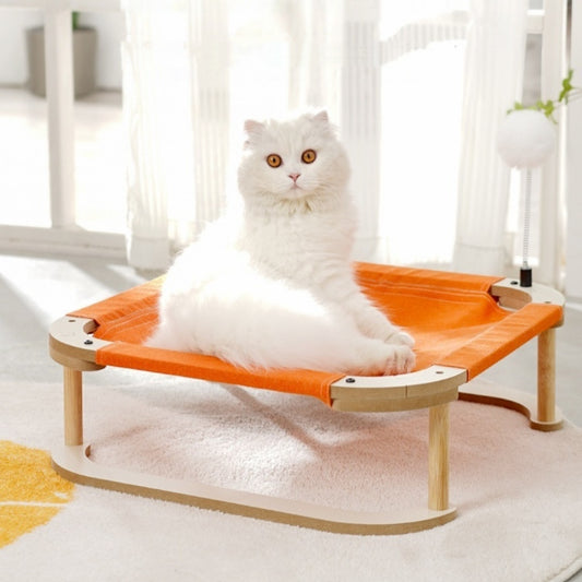 Minimalist Washable Wooden Cat Hammock