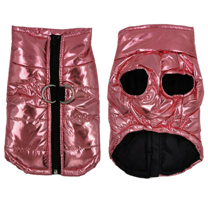 Cotton Vest Waterproof Dog Jacket for All Seasons