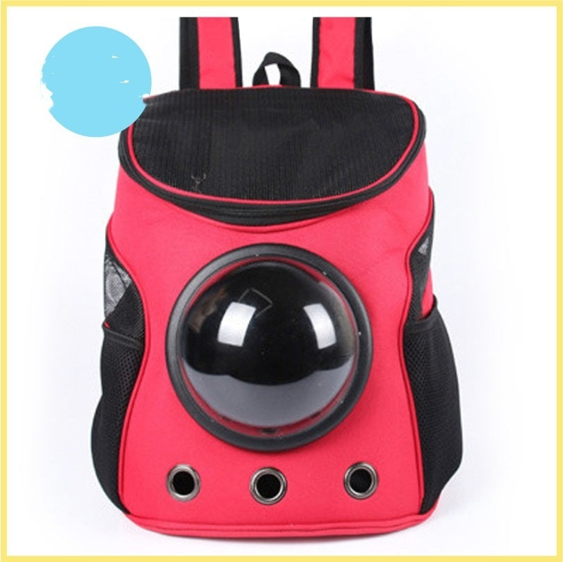 Large-capacity Pet Space Capsule Cat And Dog Outdoor Strap Backpack