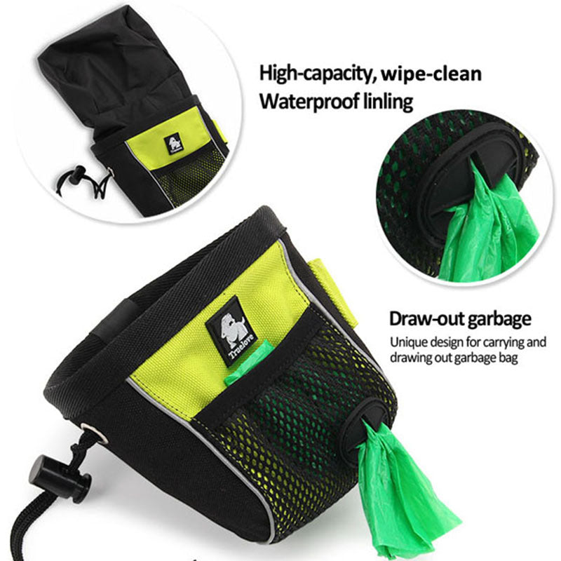 Large-capacity dog training belt bag