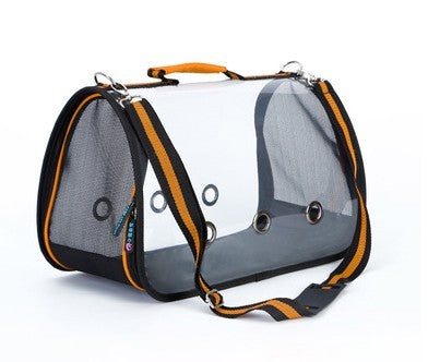 Transparent pet portable Messenger bag