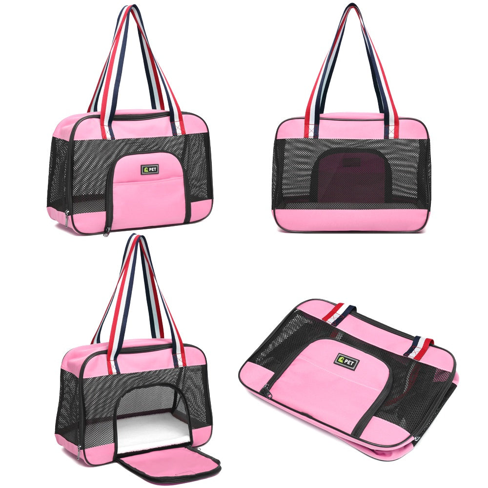 Foldable and breathable pet cat bag