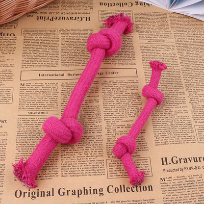 Pet cotton rope molar toy