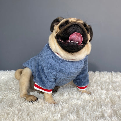 Warm Cotton Dog Sweater for Winter