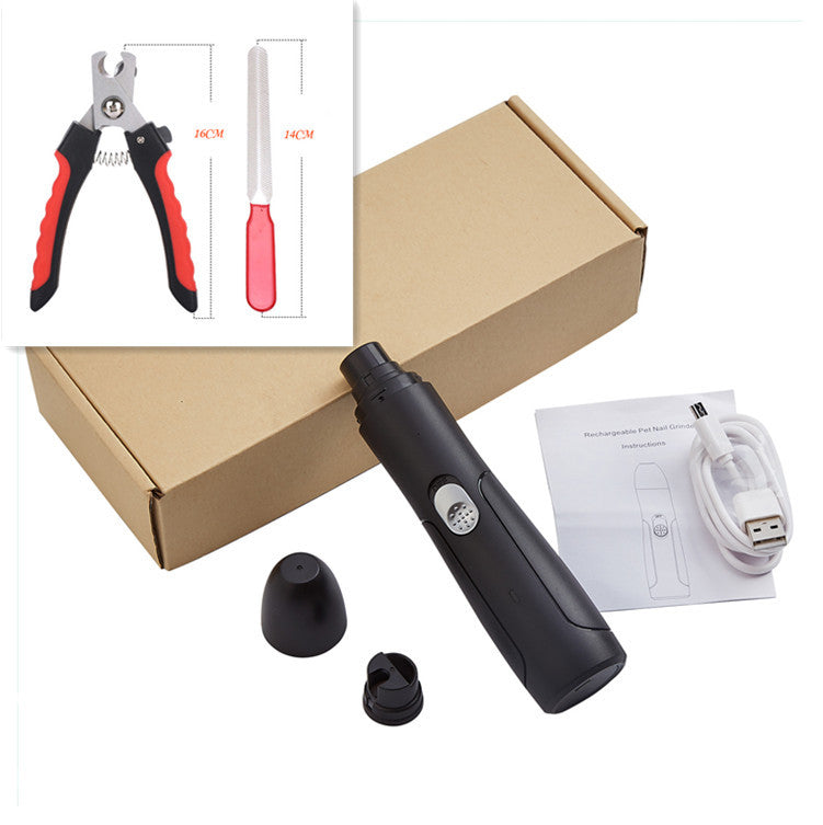 Rechargeable USB Pet Nail Grinder