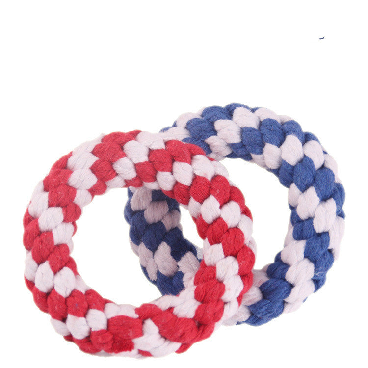 Dog Toy Cotton Rope Toy Teeth Teeth Bite Molar Teeth Bite Toy Cotton Rope Ball