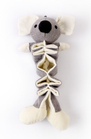 New Plush Toy Dog Pet Toy Kangaroo Koala Hippo Cotton And Linen Toy