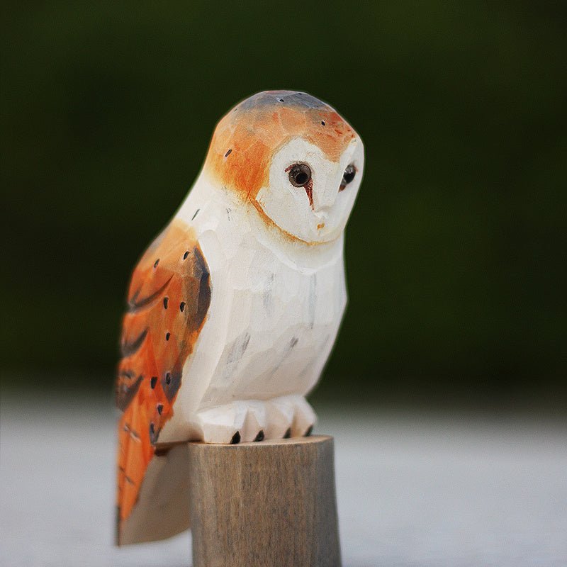 Owl Wood Carving