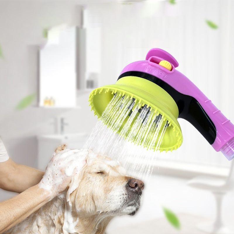 Pet Shower Brush And Massager