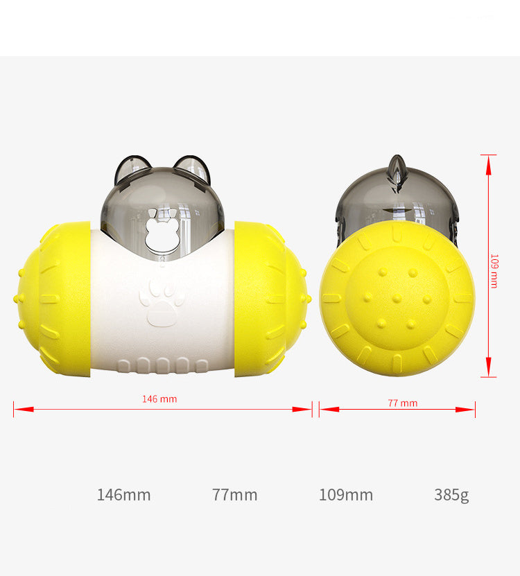 Pet Supplies Tumbler Teasing Cat Swinging Leaking Ball Without Electric Pet Dog Toy