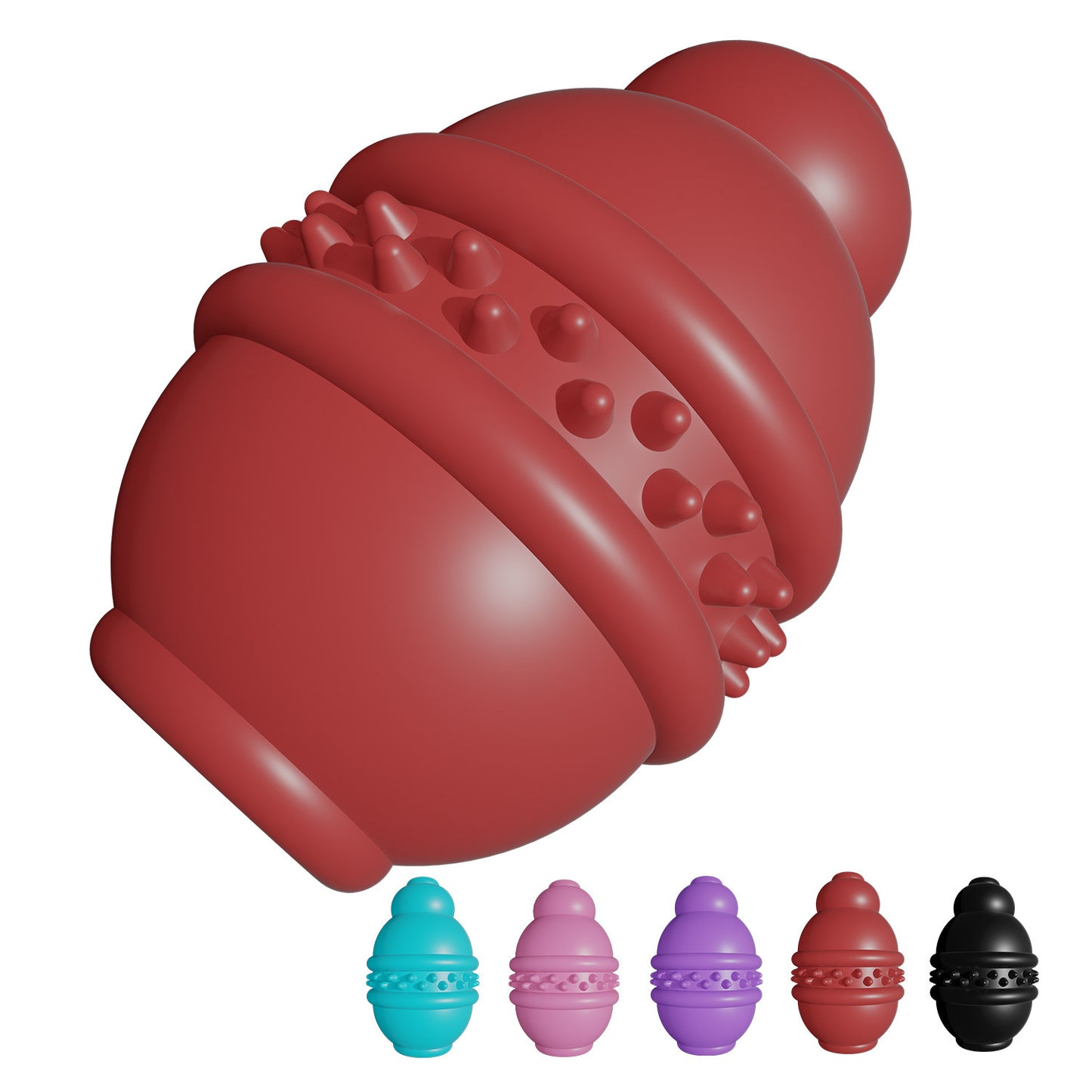 Creative Rubber Gourd Ball Dog Toy – Decompression, Teeth Cleaning & Outdoor Training