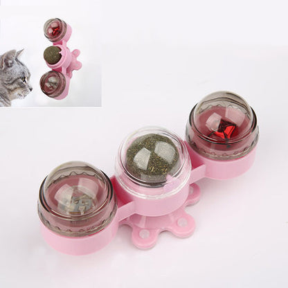 Interactive Electric Cat Turntable Toy – Automatic Rotating Fun with Adjustable Modes