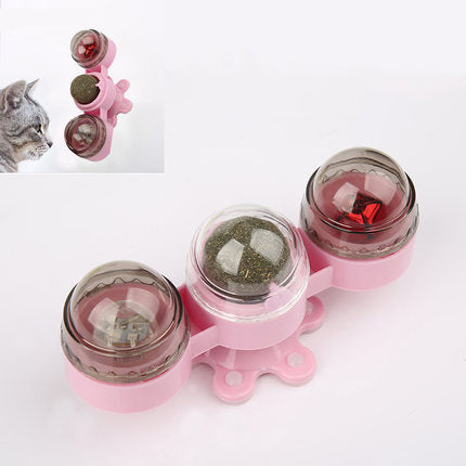 Interactive Electric Cat Turntable Toy – Automatic Rotating Fun with Adjustable Modes