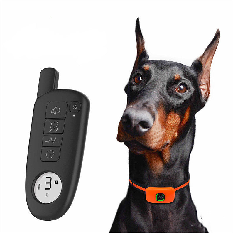 Dog Training Device LED Digital Display Training Supplies E-Commerce Factory Source Product Explosion Bark Control Remote Control