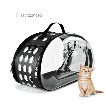Foldable Cat Bag Portable Pet Carrier for Travel