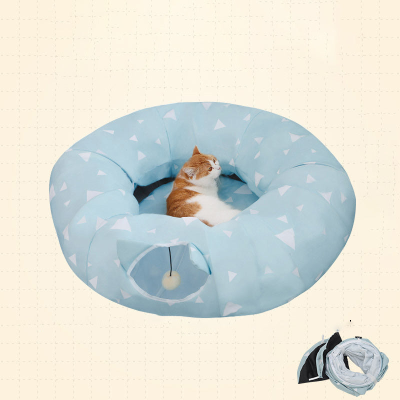 Cat Cave Cat Litter Four Seasons Universal Cat Tunnel Closed Cat House Cat Supplies Tent Winter Warm House