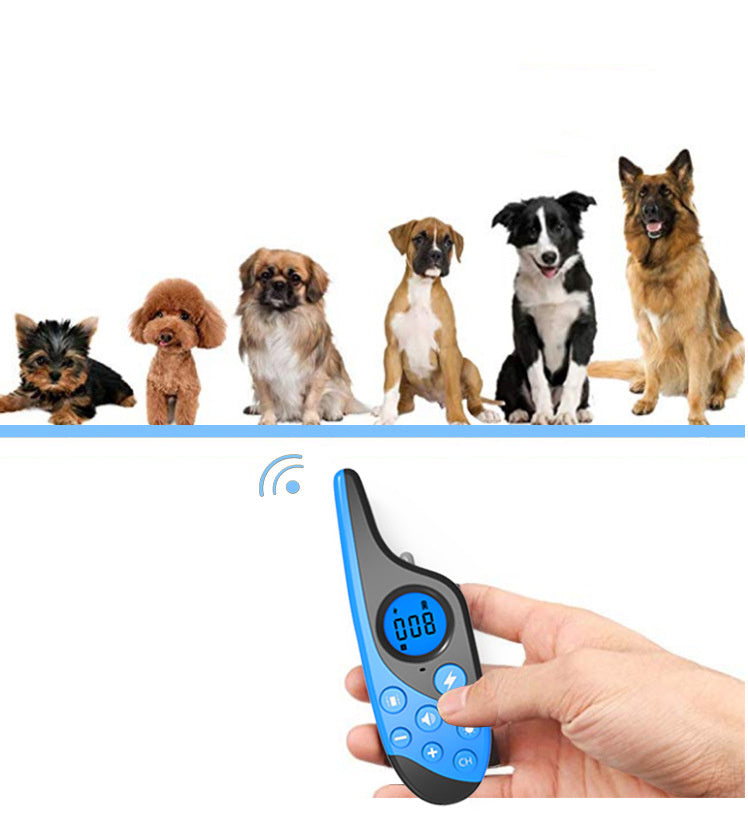 Rechargeable Remote Control Dog Training Device Pet Supplies Rechargeable Bark Stopper