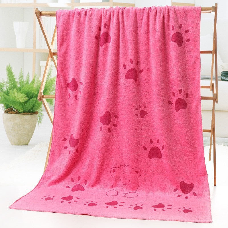 Dog Bath Towel Super Absorbent Bath Towel