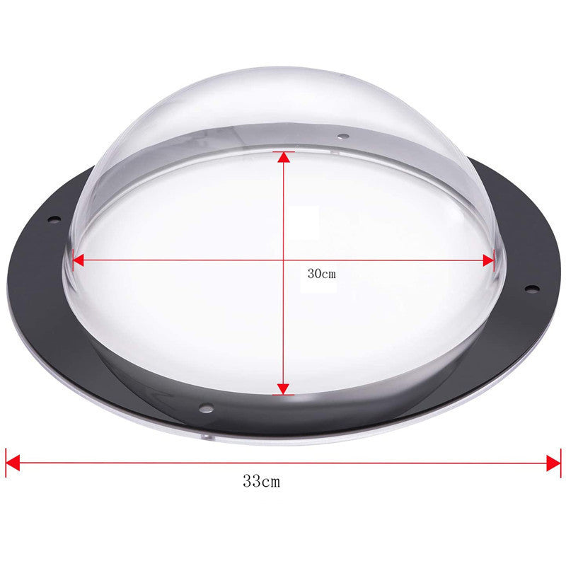 Acrylic Window Transparent Semi-circular Cover Pet Fence Window