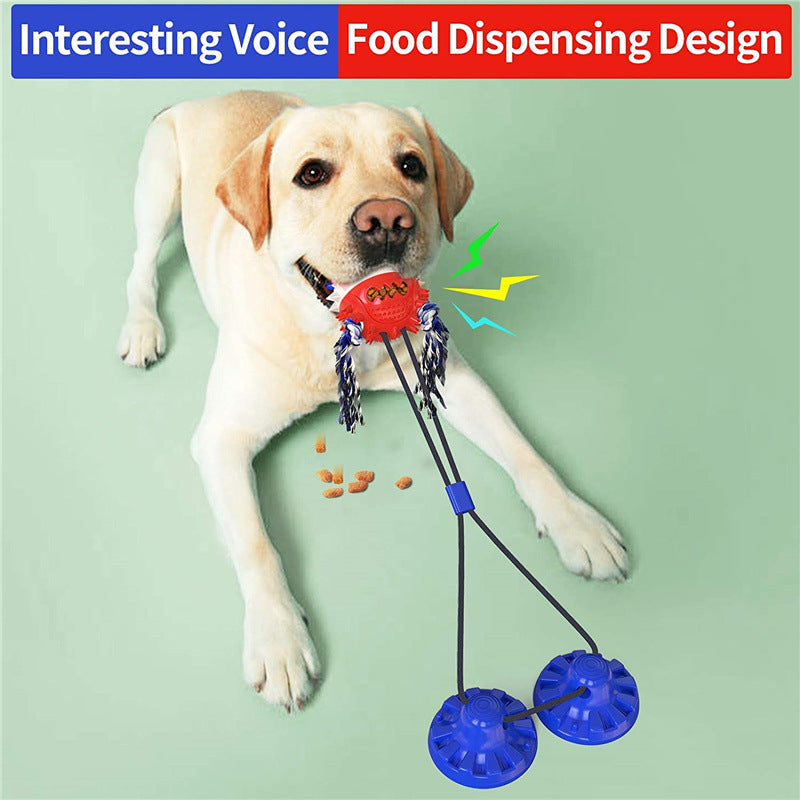 Aggressive Chew Dog Toy Large Dog Interactive Toy Aggressive Chew Dog Indestructible Toy Suction Cup