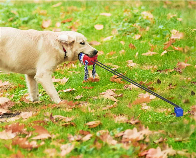 Dog Teething And Bite Resistant Outdoor Strong Draw Rope Ball