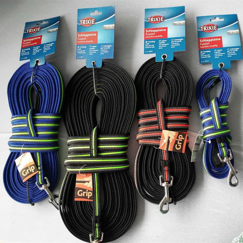 German Animal Husbandry Training Tracking Rope Pet Anti-Skid Control Rope Super Long Traction Dog Training Rope