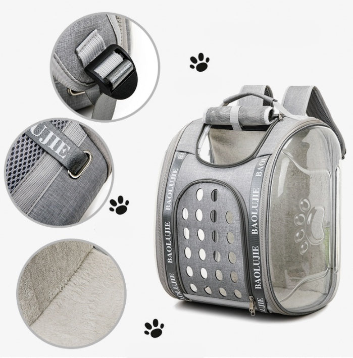 Pet Go Out Portable Space Capsule Pet Backpack Multi-Purpose Shoulder Transparent Portable