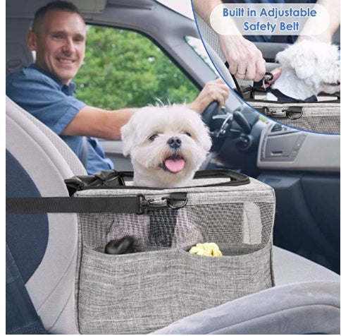 Car Carry Basket Breathable Foldable Portable One-Shoulder Pet Bag