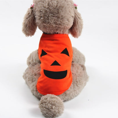 Halloween Pet Pumpkin Clothes – Cute and Comfortable Dog & Cat Costume