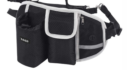 Hands-Free Dog Leash Waist Bag for Walking and Training