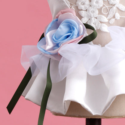 Pet Clothing Dog Clothes Korean Version Of Padded Pettiskirt Evening Dress Wedding Dress