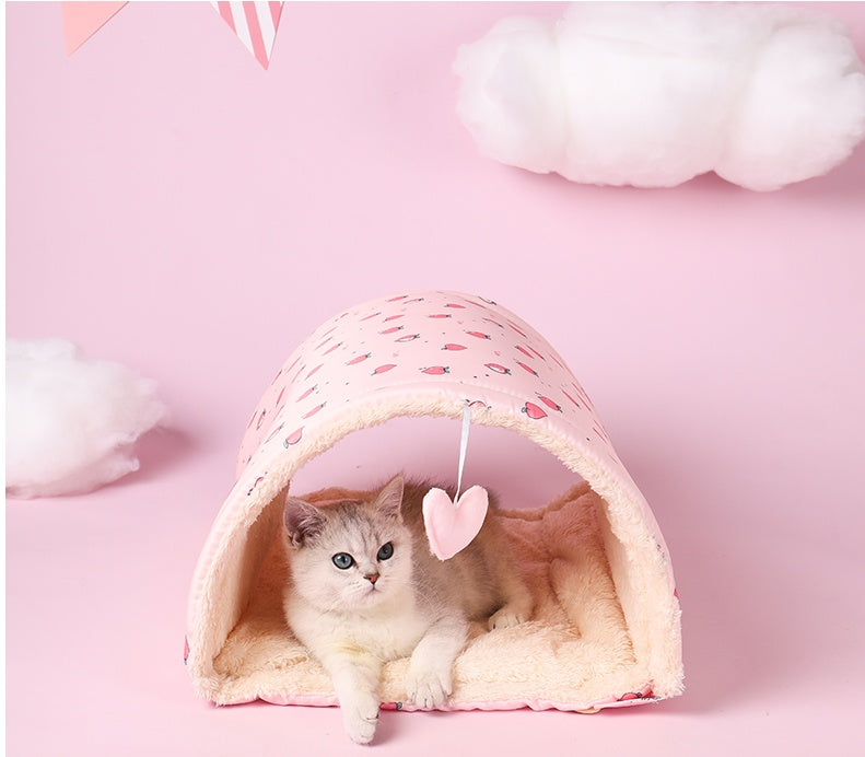 Cat Tunnel Cat Litter, Multi-Purpose Cat Supplies Can Be Used As Mats, Pet Supplies Available In All Seasons