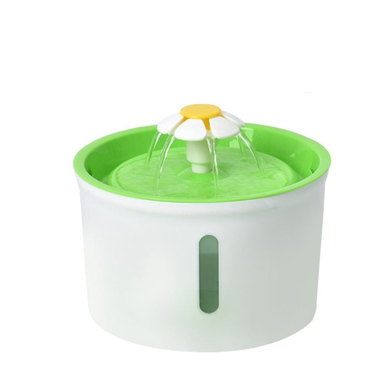 Fashion Automatic Lower Style DogKitten Water Drinking Pet Fountain Pet Bowl Drink Dish Filter