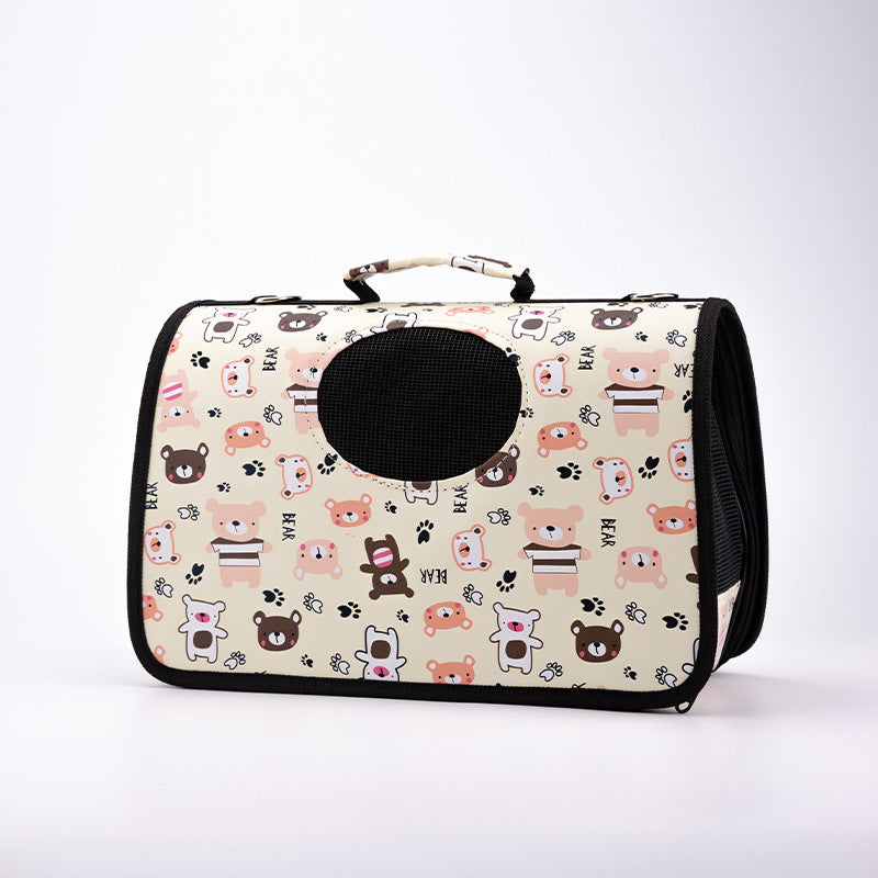 Portable Multifunctional Pet Outing Bag In Summer