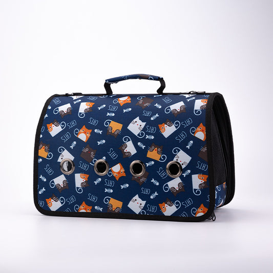 Portable Multifunctional Pet Outing Bag In Summer