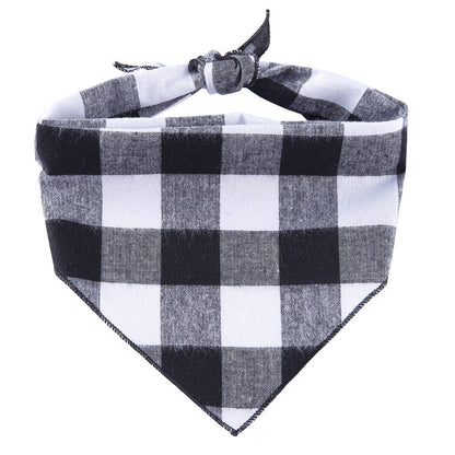 Adjustable Cotton Dog Bandana and Triangle Scarf for Pets
