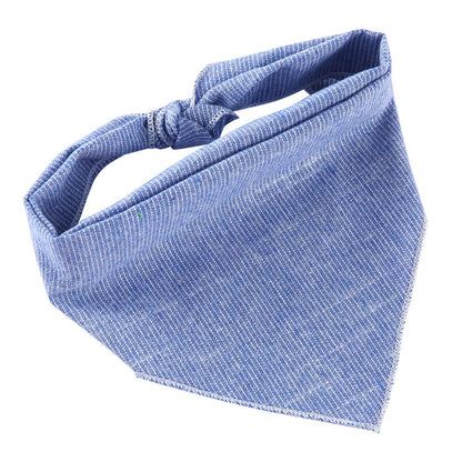 Adjustable Cotton Dog Bandana and Triangle Scarf for Pets