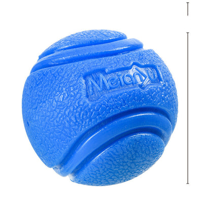 Pet Dog Bouncy Ball – Bite-Resistant Solid Rubber Ball