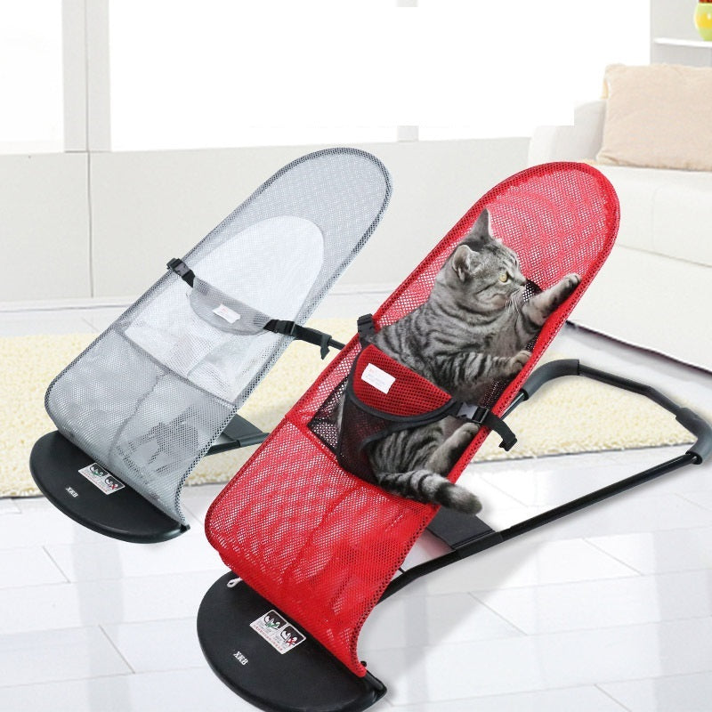 Adjustable Folding Pet Rocking Chair