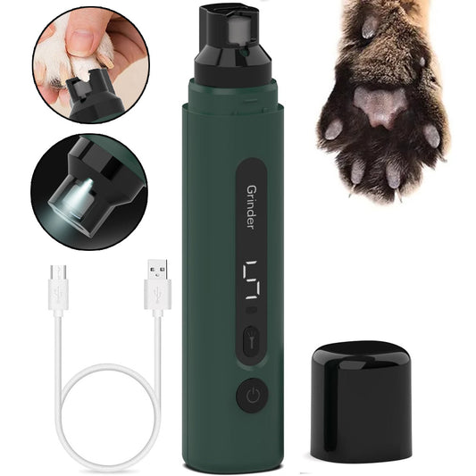 Rechargeable 5 Speed Dog Nail Grinder