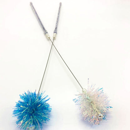 Interactive Cat Bite Toy with Bells – 40cm Flexible Play Wire