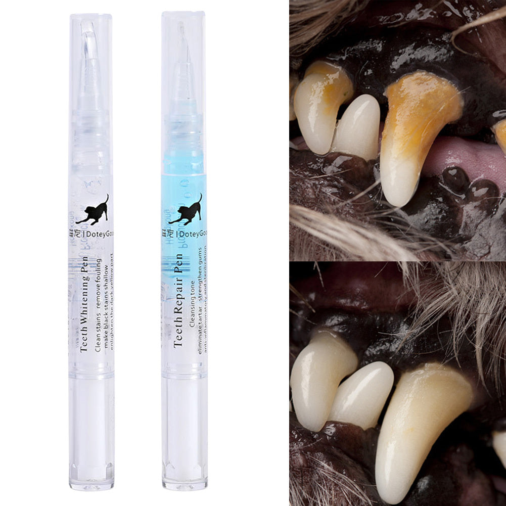 Pet Teeth Cleaning An Repair Kit 2 Pen Set