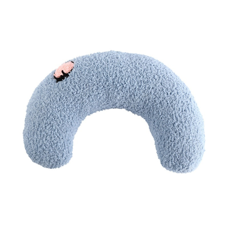 Soft Cotton Dog & Cat Moon Pillow