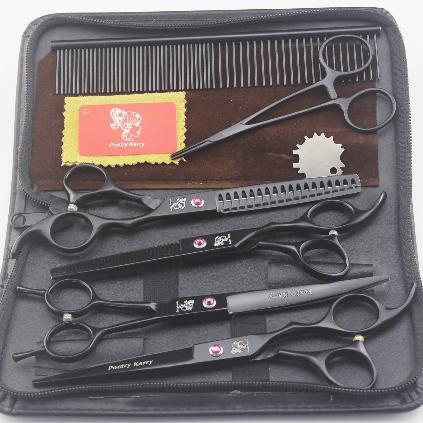 Professional Pet Grooming Scissors Set