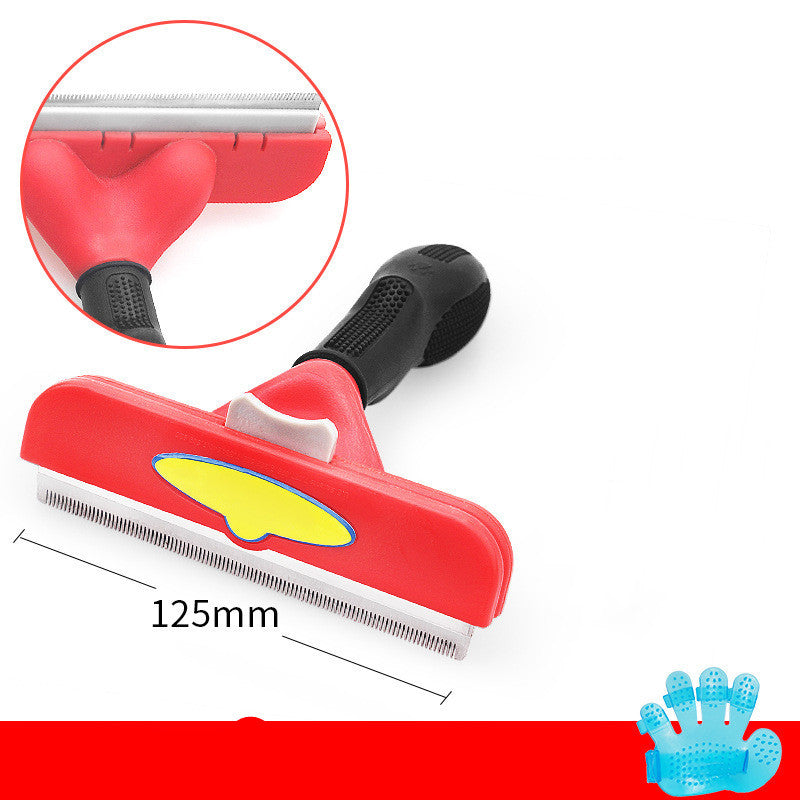 Dog Comb Method Fighting Corgi Labrador Pet Dog Hair Brush