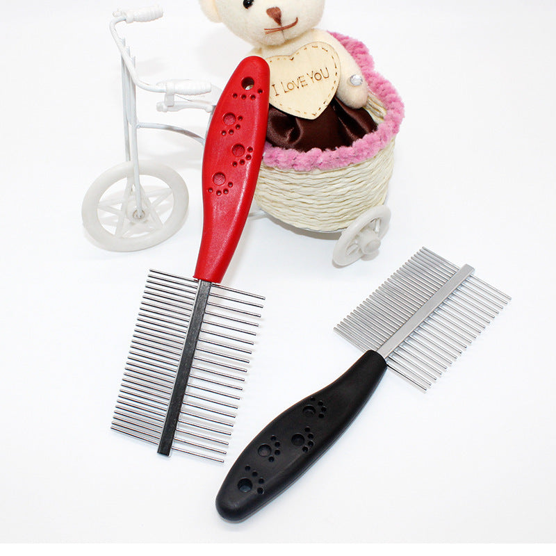 Double Row Pet Grooming Comb